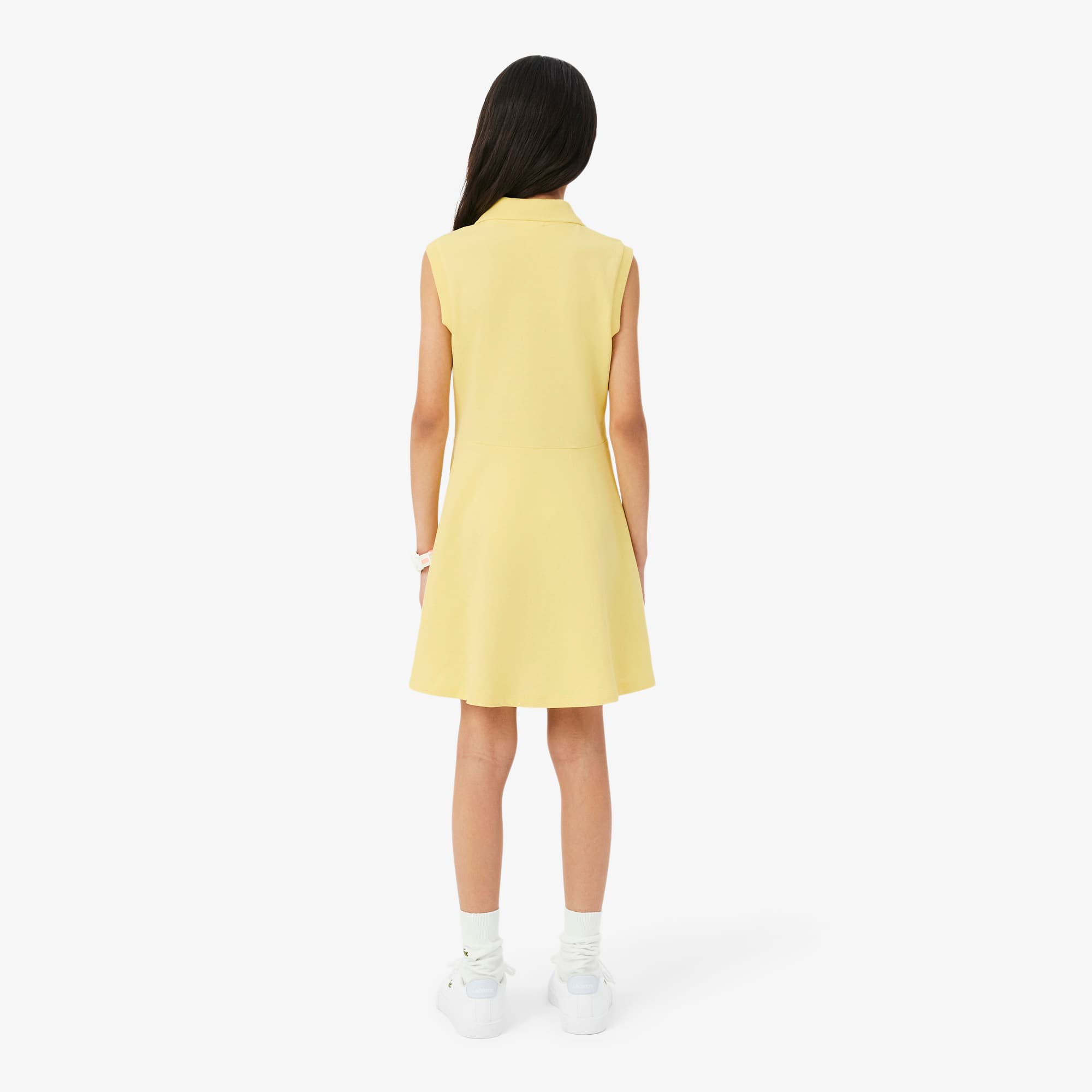 Sleeveless Stretch Piqué Dress