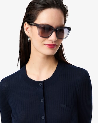 Women's Rib Knit Merino Wool Cardigan