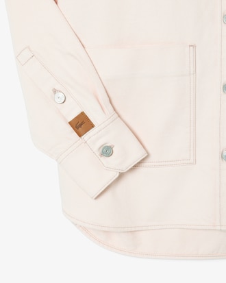 Sobrecamisa vaquera extragrande para mujer