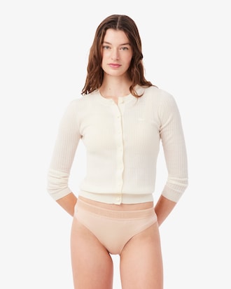 Logo Waist Mesh Briefs