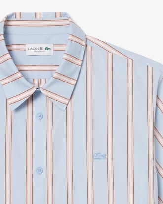 Regular Fit Striped Poplin Shirt