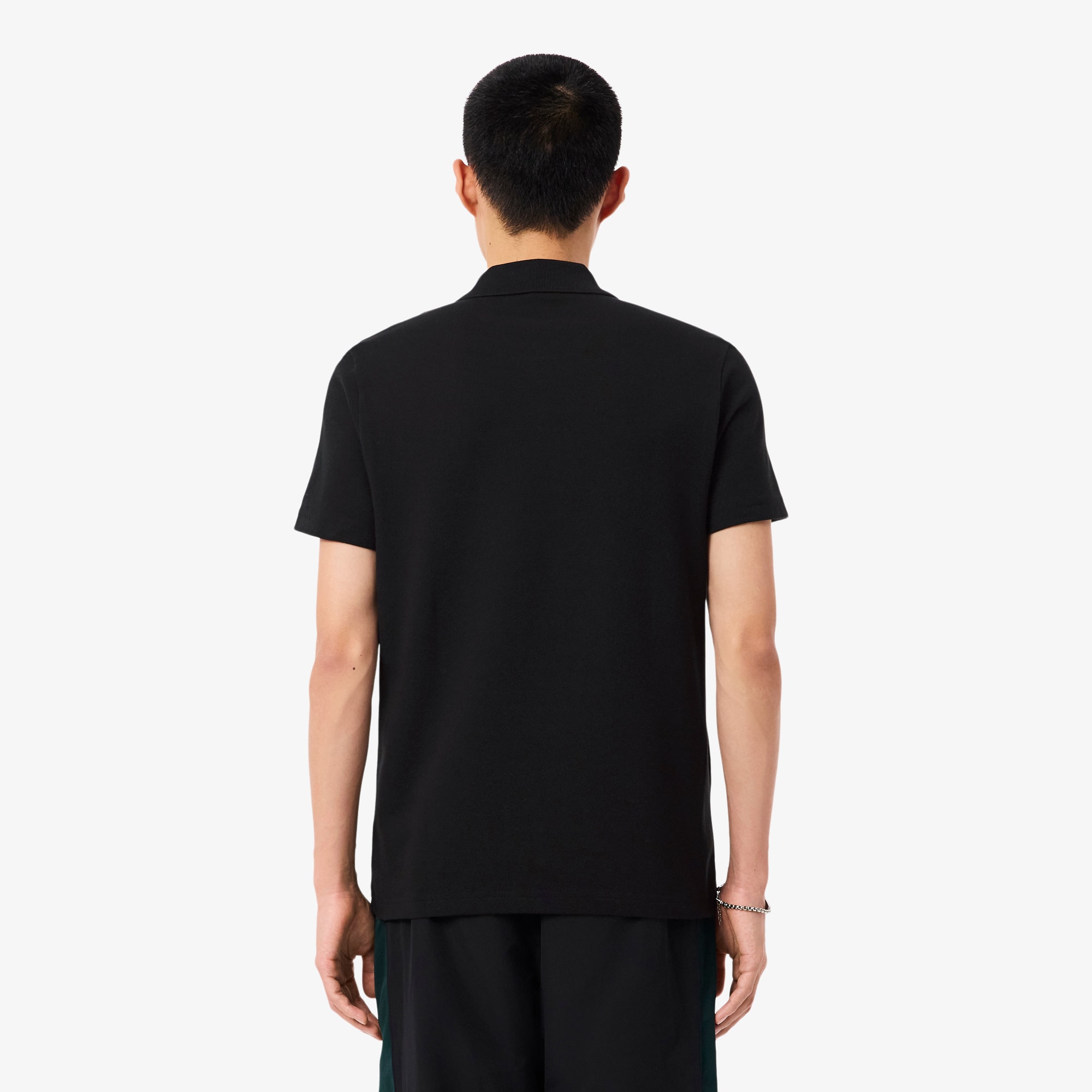 Men's Regular Fit Colorblock Petit Piqué Polo