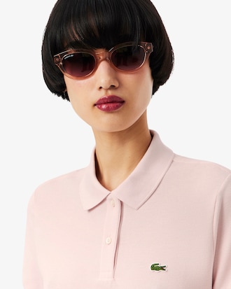 Polo de Petit Piqué Suave con Corte Regular para Mujer