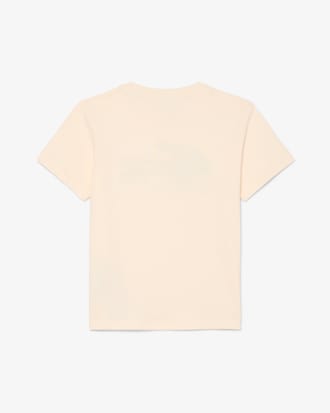 Playera de Algod&oacute;n con Bordado de Cocodrilo