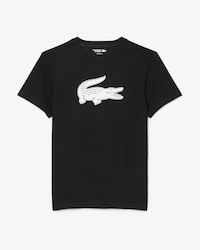 T-shirt Homme Lacoste Sport en jersey respirant avec imprim&eacute; crocodile 3D