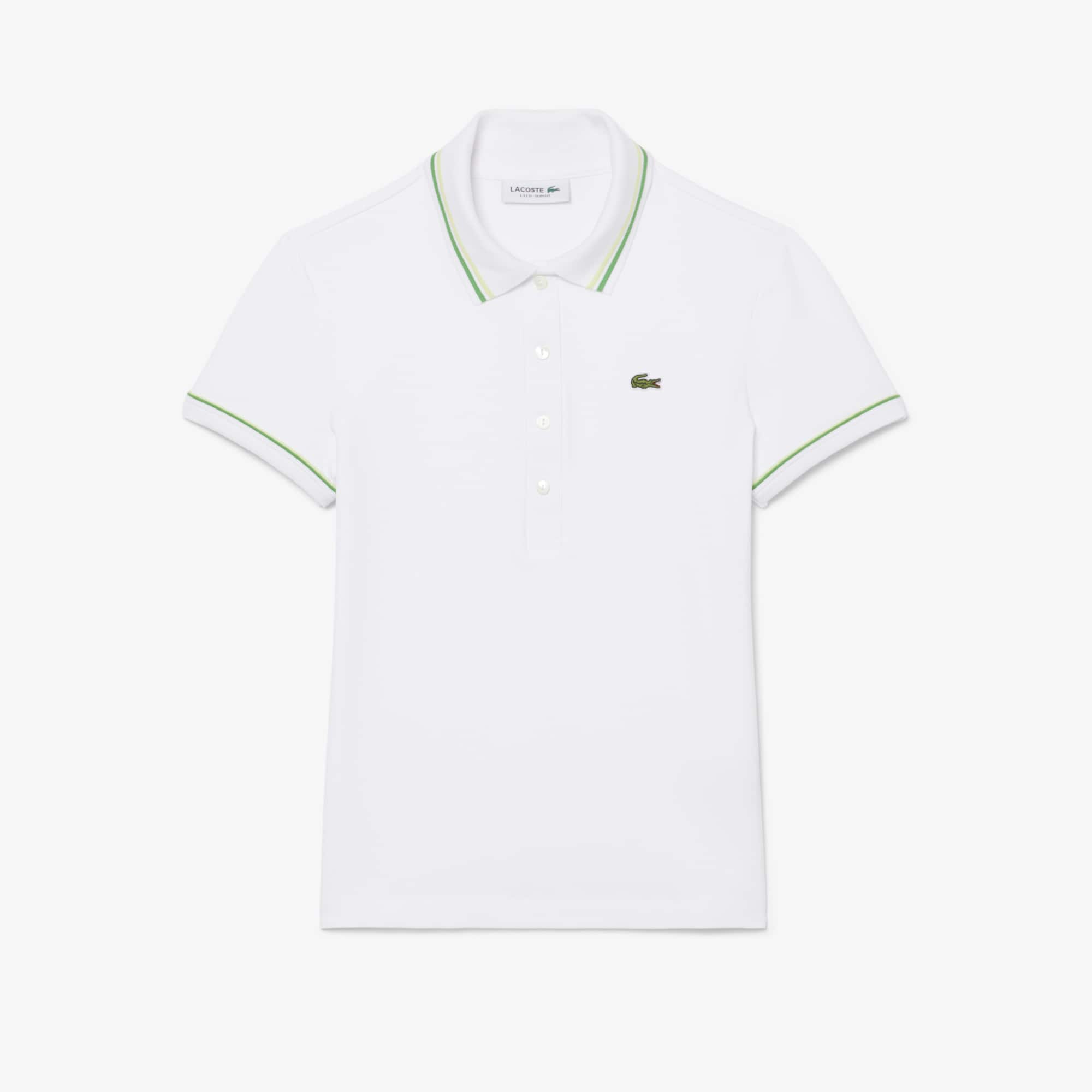 Women's L.12.D Slim Fit Trim Detail Polo - Polo Shirts - New In