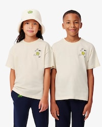 Kids' Tennis Ball Print Cotton T-Shirt
