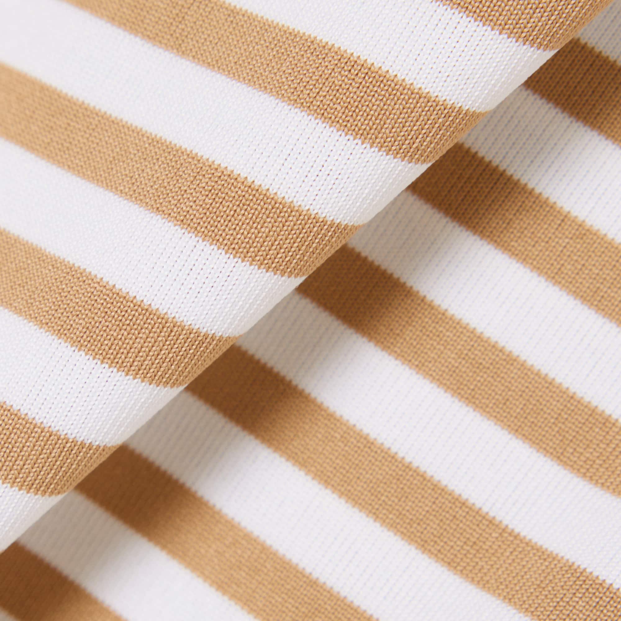 Regular Fit Ultra Dry Striped Golf Polo