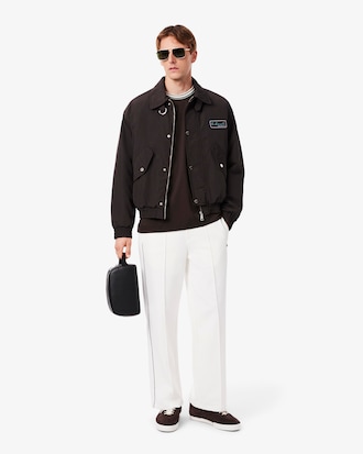 Men's Made In France Stripe Neck T-Shirt