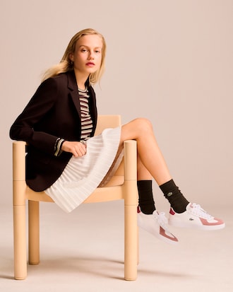 Women&rsquo;s Baseshot Pro Leather Sneakers