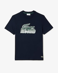 Playera de hombre Lacoste en punto de algod&oacute;n con estampado