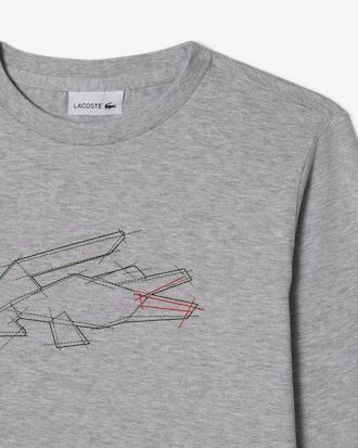 Kids' Heavy Cotton Crocodile Graphic T-Shirt