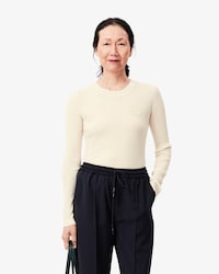 Women's Merino Wool 3D Rib Sweater