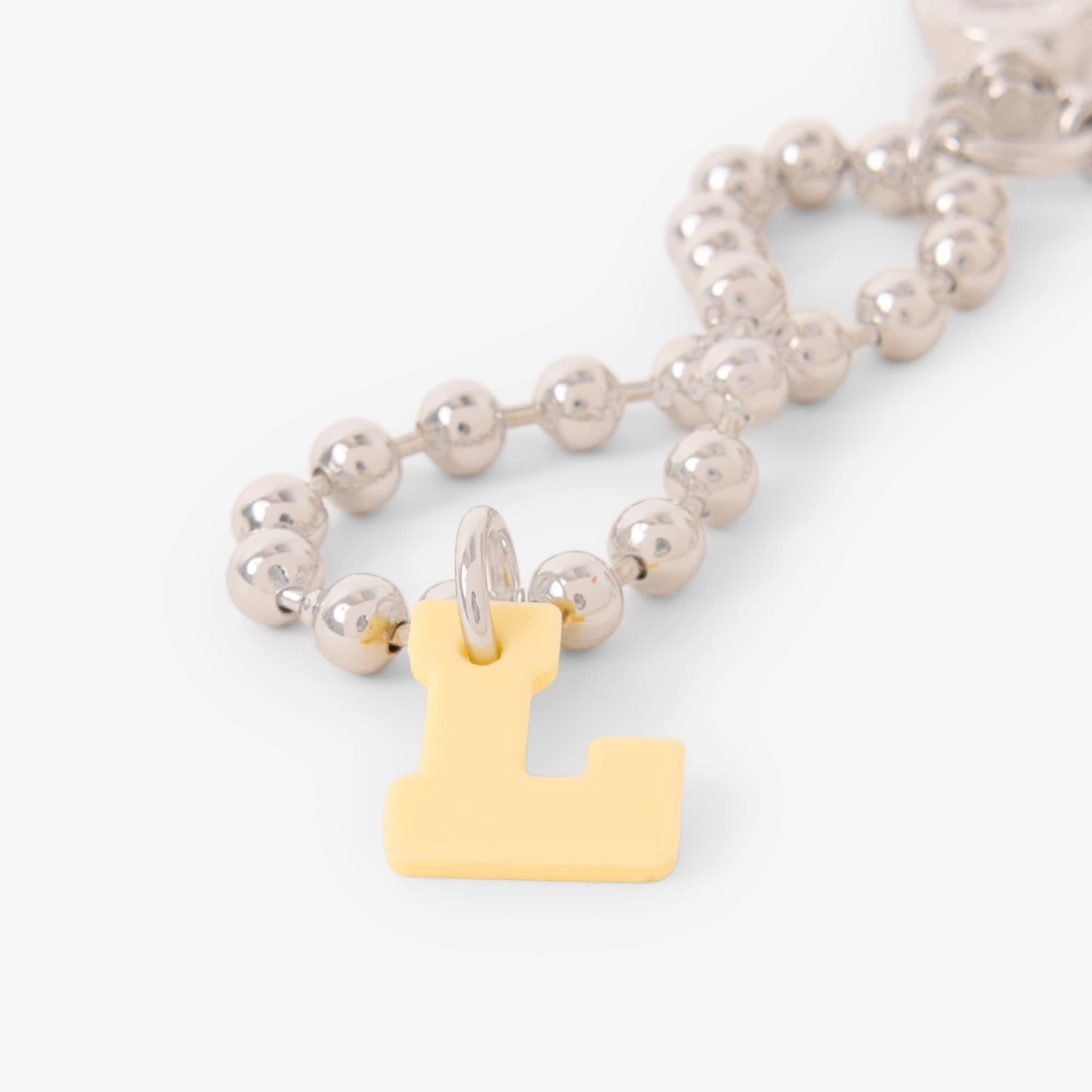 L Charms Planet Key Ring