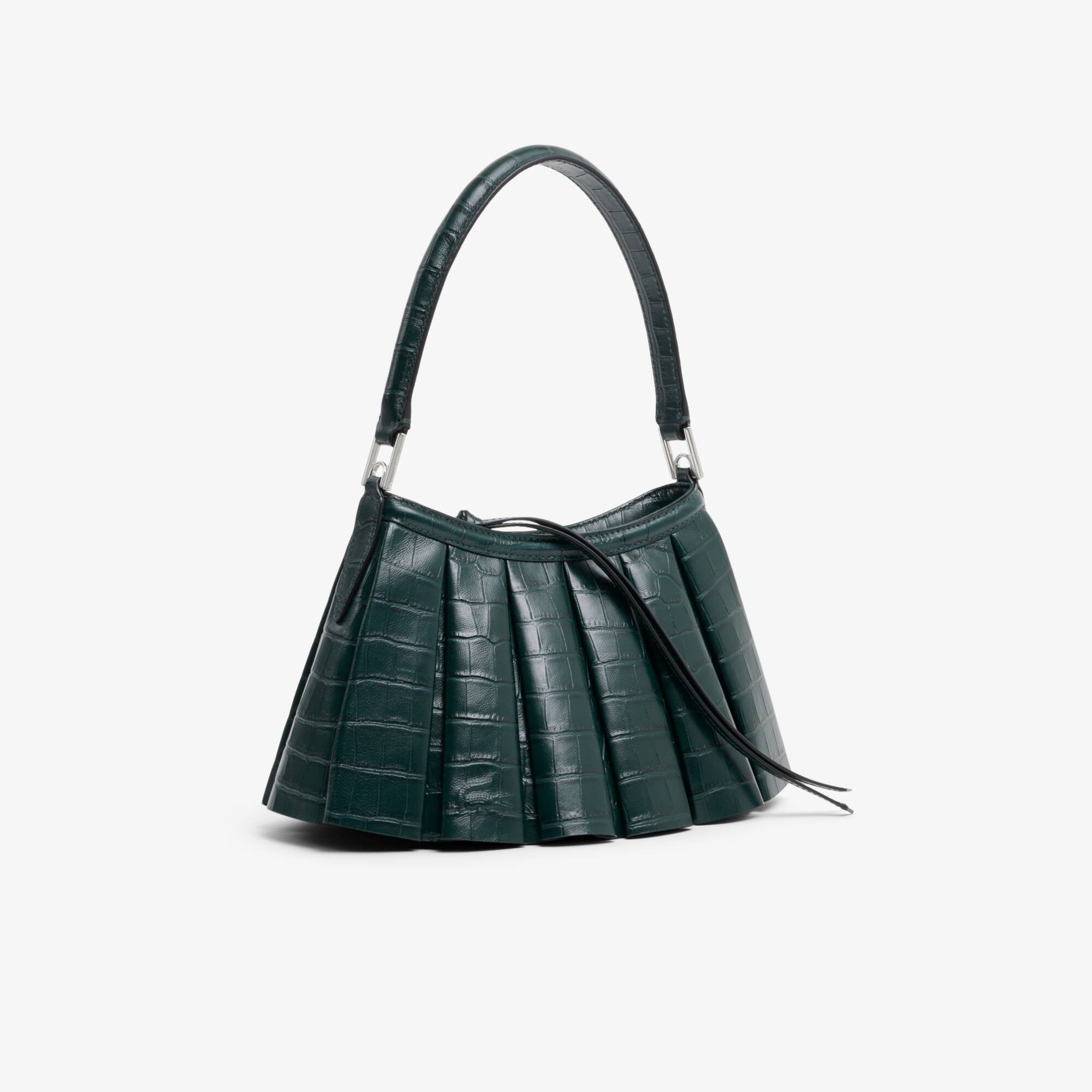 Runway Small Lenglen Crocodile Effect Leather Bag - undefined