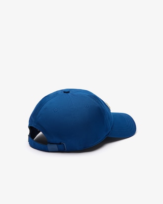 Unisex Crocodile Badge Cotton Twill Cap