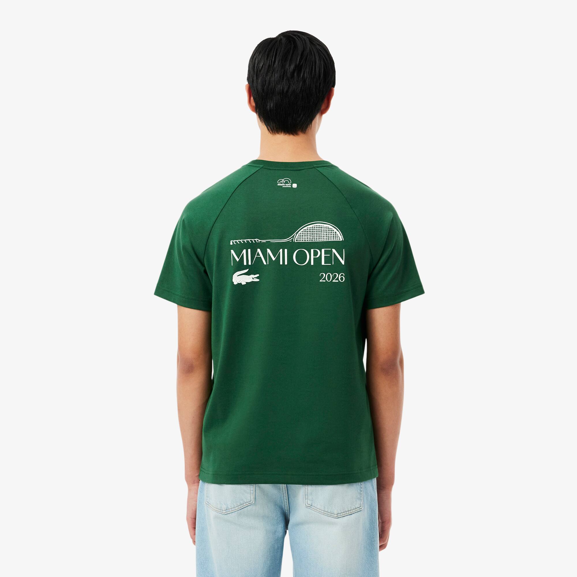 Miami Open Edition Print T-Shirt - T-shirts - New In 2026 | Lacoste