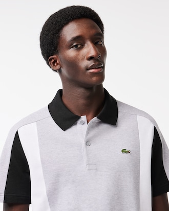 Men's Regular Fit Colorblock Polo