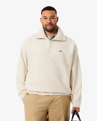 Men's Zip-Up Polar Fleece Sweatshirt
