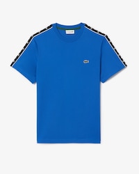 Men's Logo Stripe Cotton T-Shirt