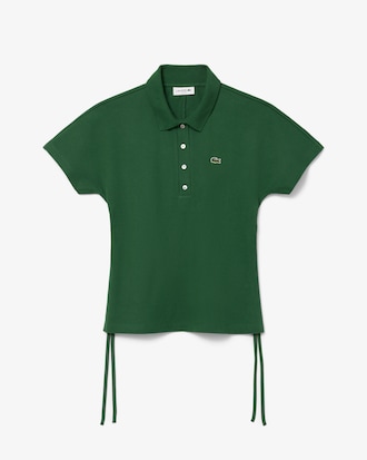 Women's Slim Fit Adjustable Piqué Polo