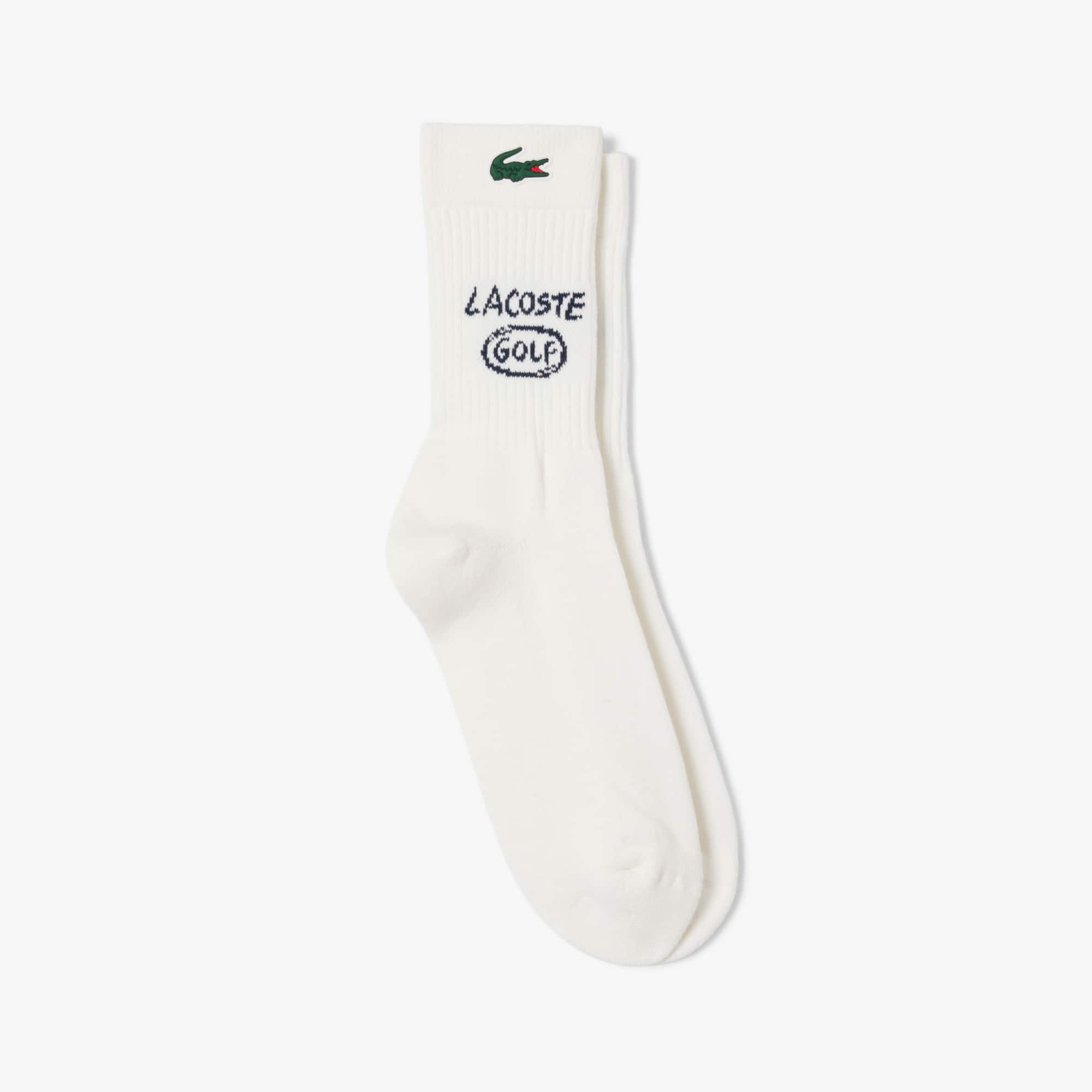 Lacoste Men's Cotton Golf Socks
