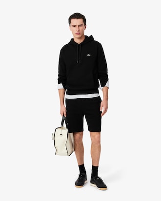 Shorts De tela de corte regular para hombre