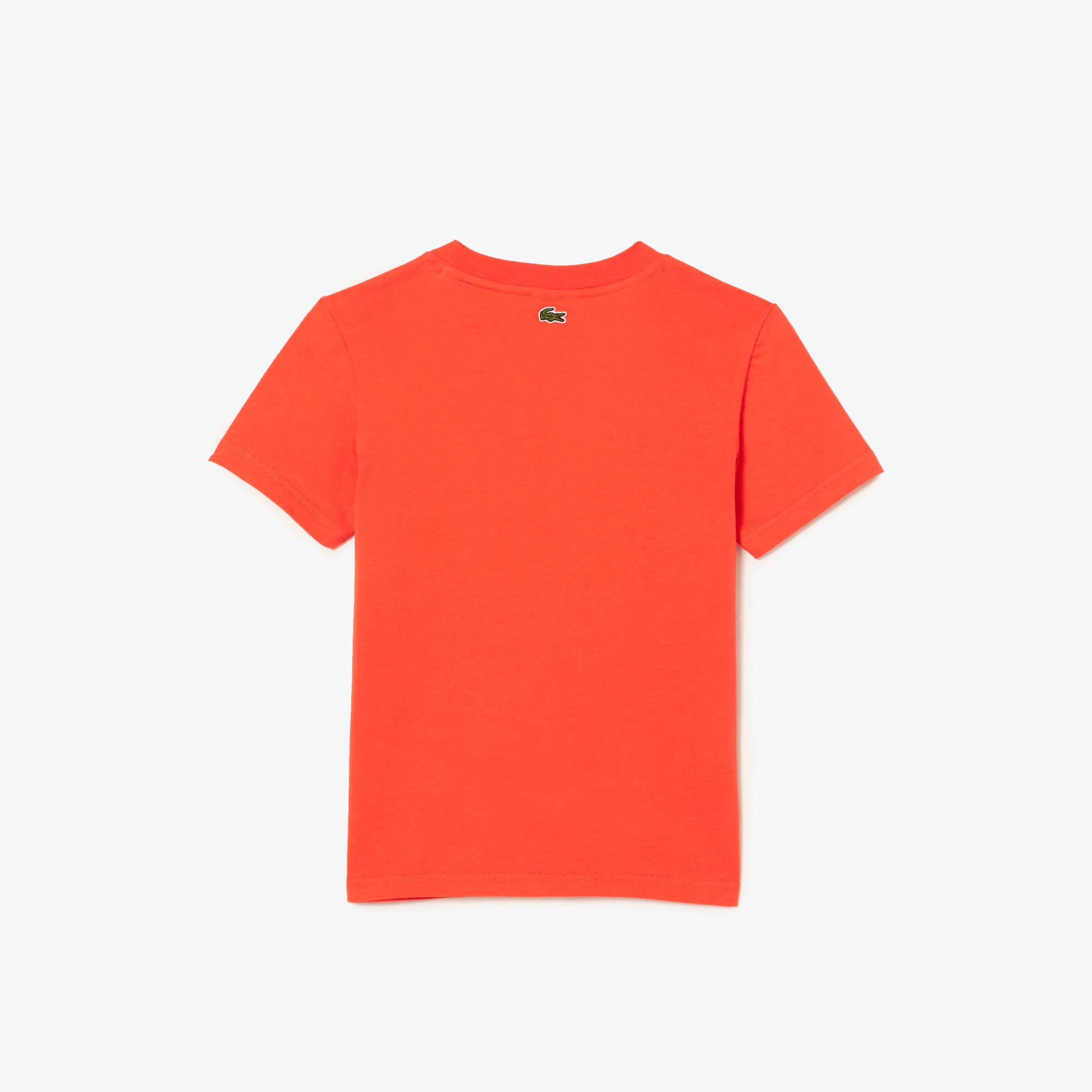 【関税&送料込】Lacoste Cotton T-Shirt With Print Kids' Contrast Print Cotton Jersey T-shirt - T-Shirts & Tops