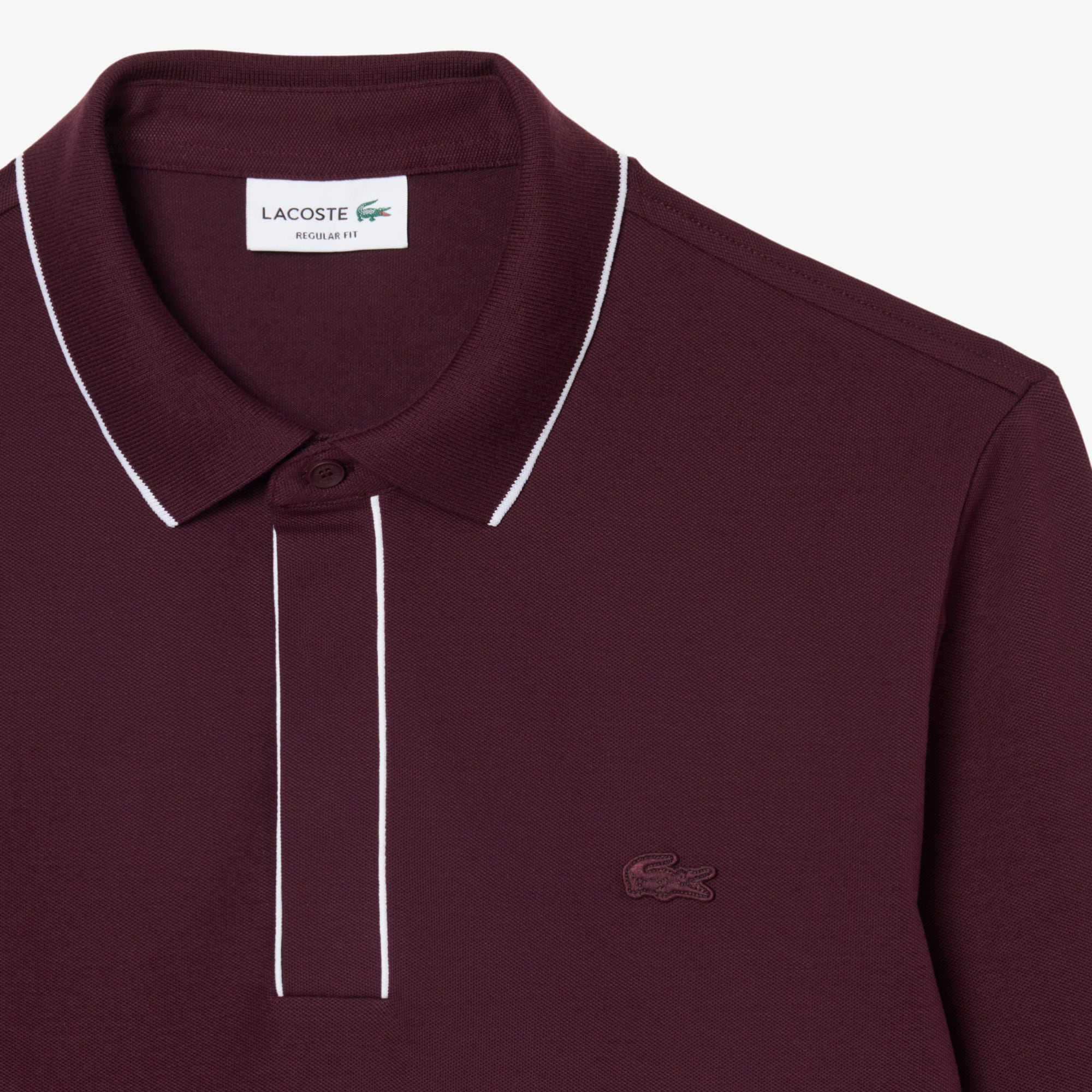 Regular Fit Long Sleeved Paris Polo Shirt