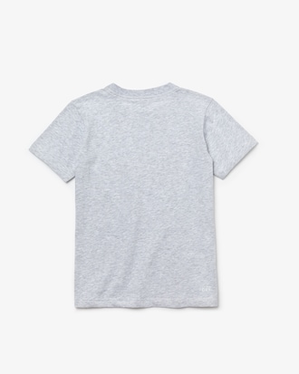 Playera de tenis de algod&oacute;n t&eacute;cnico extragrande para ni&ntilde;o