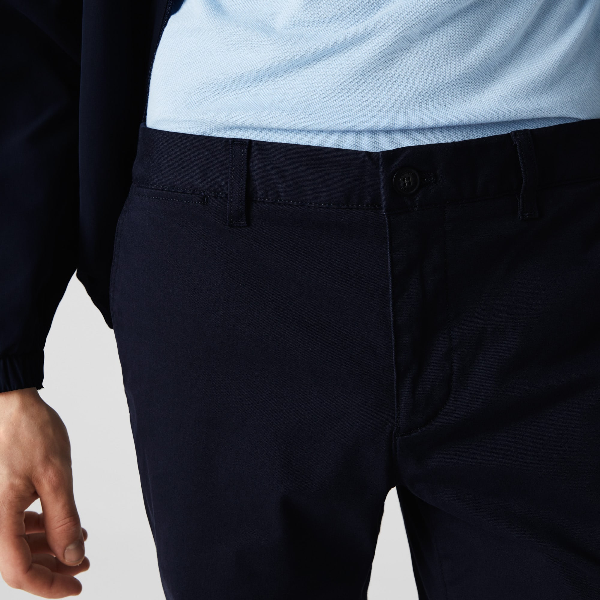 Men's Slim Fit Stretch Gabardine Shorts - Shorts & Swim