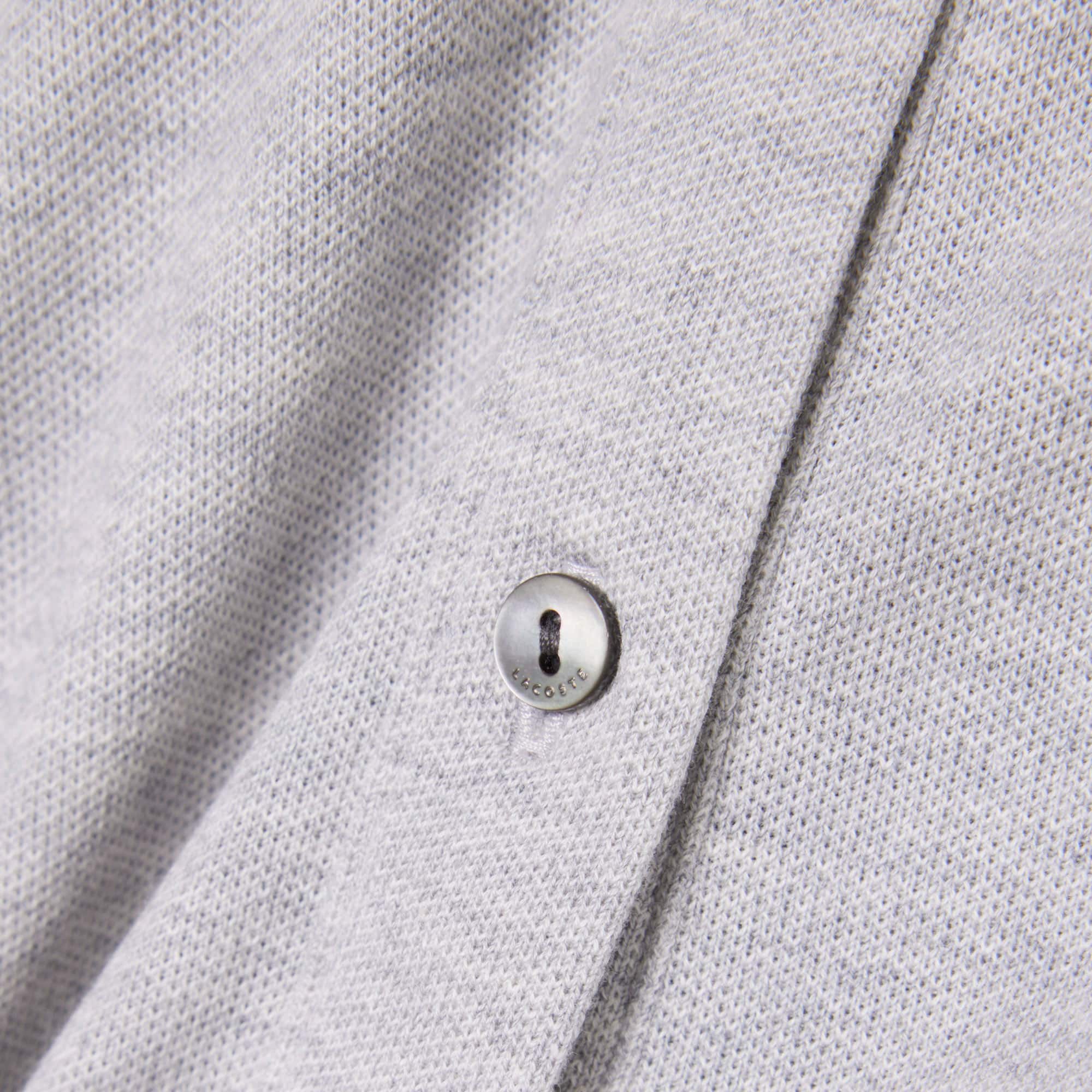 Stretch Piqué Polo Collar Romper