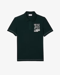 Men's Regular Fit Lacoste Movement Printed Polo