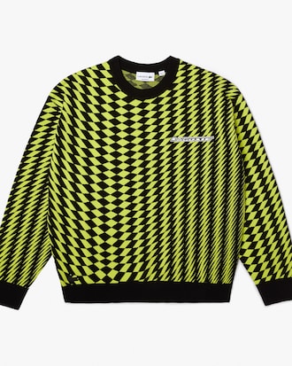 Men’s Relaxed Fit Jacquard Sweater