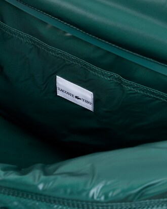 Runway Glossy Nylon Weekender Bag