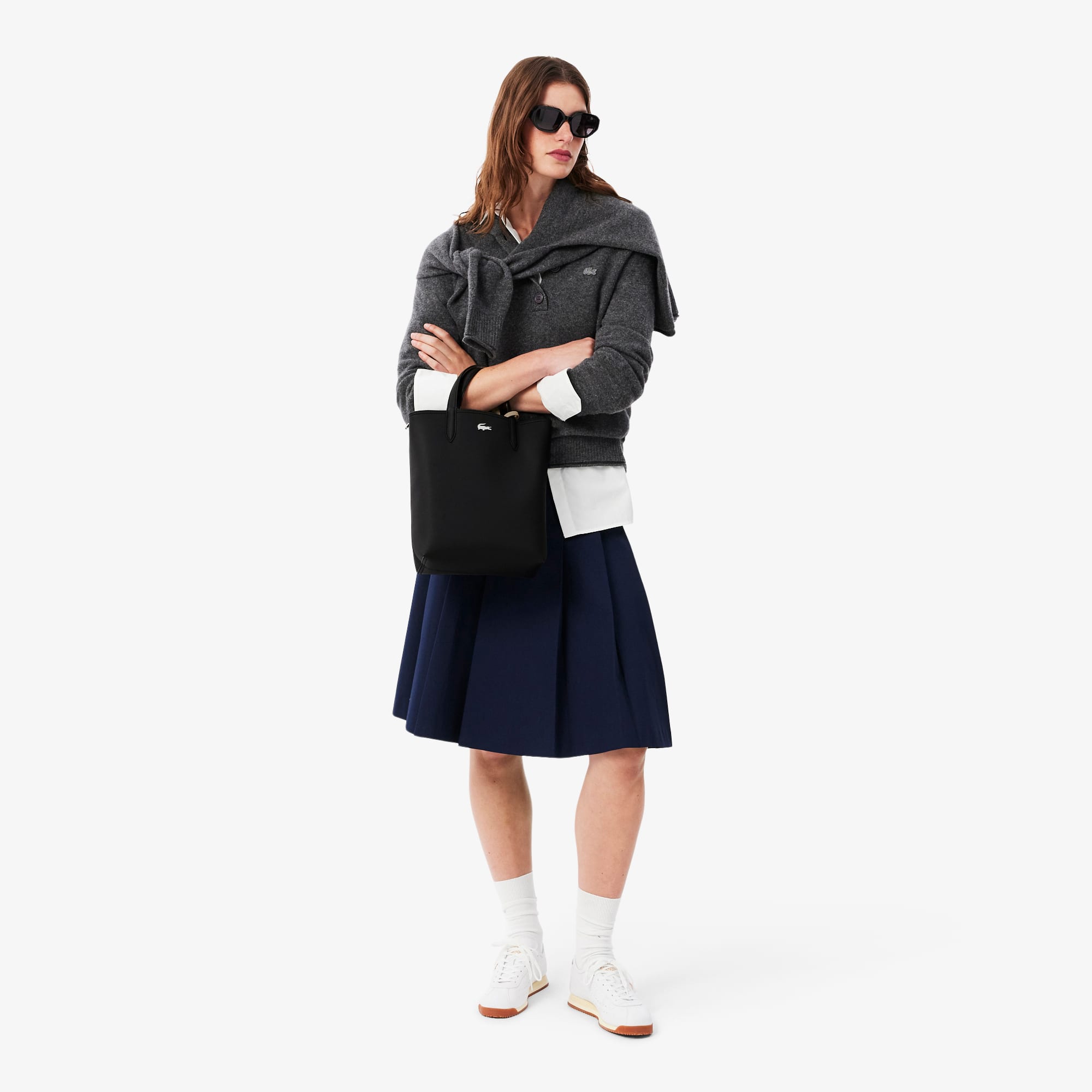 Anna Vertical Reversible Tote - Tote Bags - New In 2026 | Lacoste