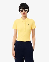 Women's Slim Fit L.12.D Ribbed Cotton Polo