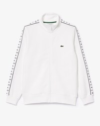 Men's Logo Stripe Zip-Up Sweatshirt
