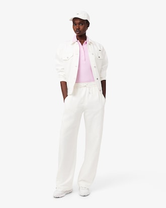 Women's L.12.D Slim Fit Stretch Mini Piqu&eacute; Polo