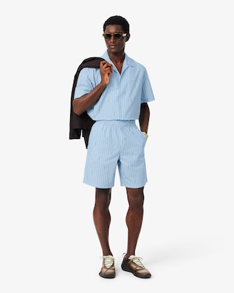 Relaxed Fit Print Twill Shirt