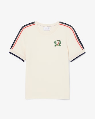 Playera Para mujer Made In France en piqué texturizado