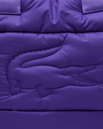 Puffy Croc Quilted Tote