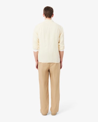 Straight Fit Cotton Chino Pants