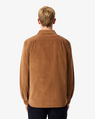 Men's Regular Fit Velour Shirt