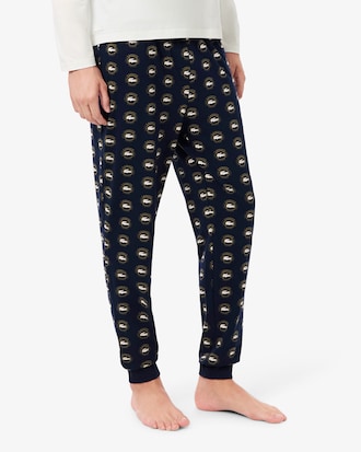 Men's Printed Jersey Pajama Set