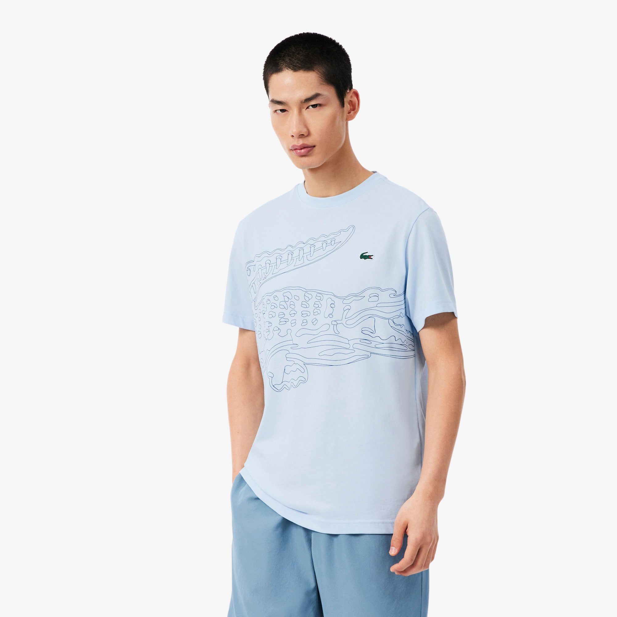 Ultra Dry Crocodile Print Sport T-shirt