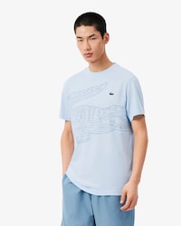 Playera Deportiva con Estampado de Cocodrilo Ultra Dry