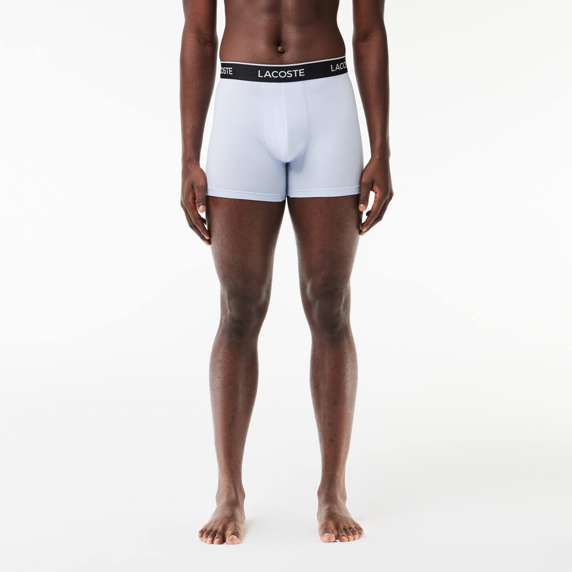 Men's 3-Pack Stretch Cotton Boxer Briefs - Underwear - New