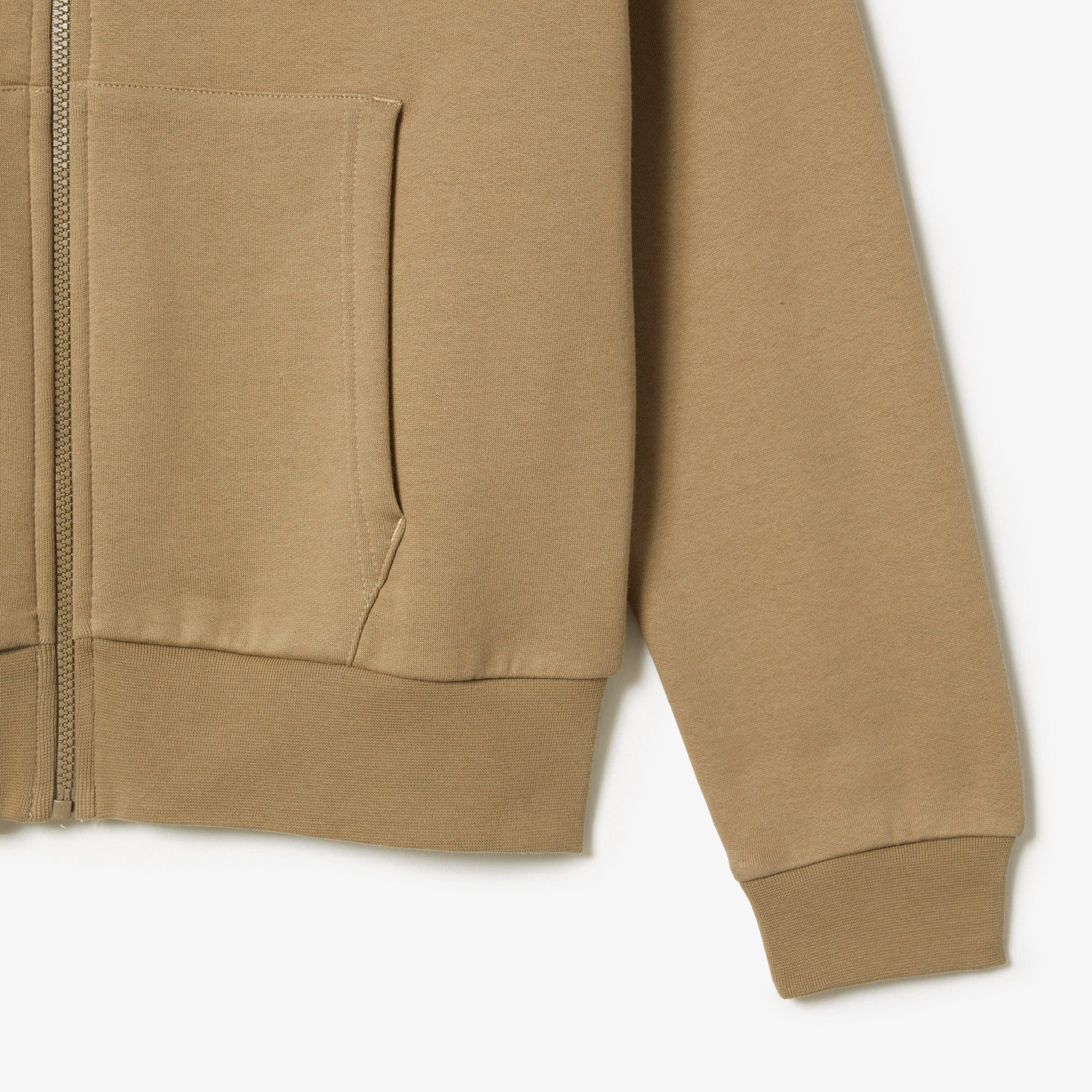 Organic Cotton Kangaroo Pocket Hoodie | Lacoste US | Men's Collection