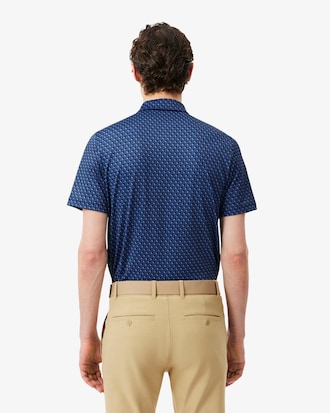 Regular Fit Printed Golf Polo Shirt
